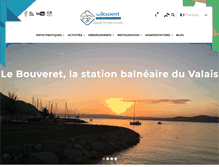 Tablet Screenshot of bouveret.ch